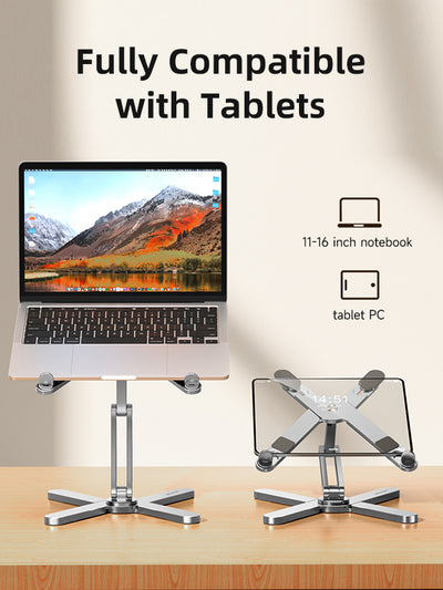Adjustable Swivel Laptop Stand Aluminum Alloy 360 Degree Rotating Brac