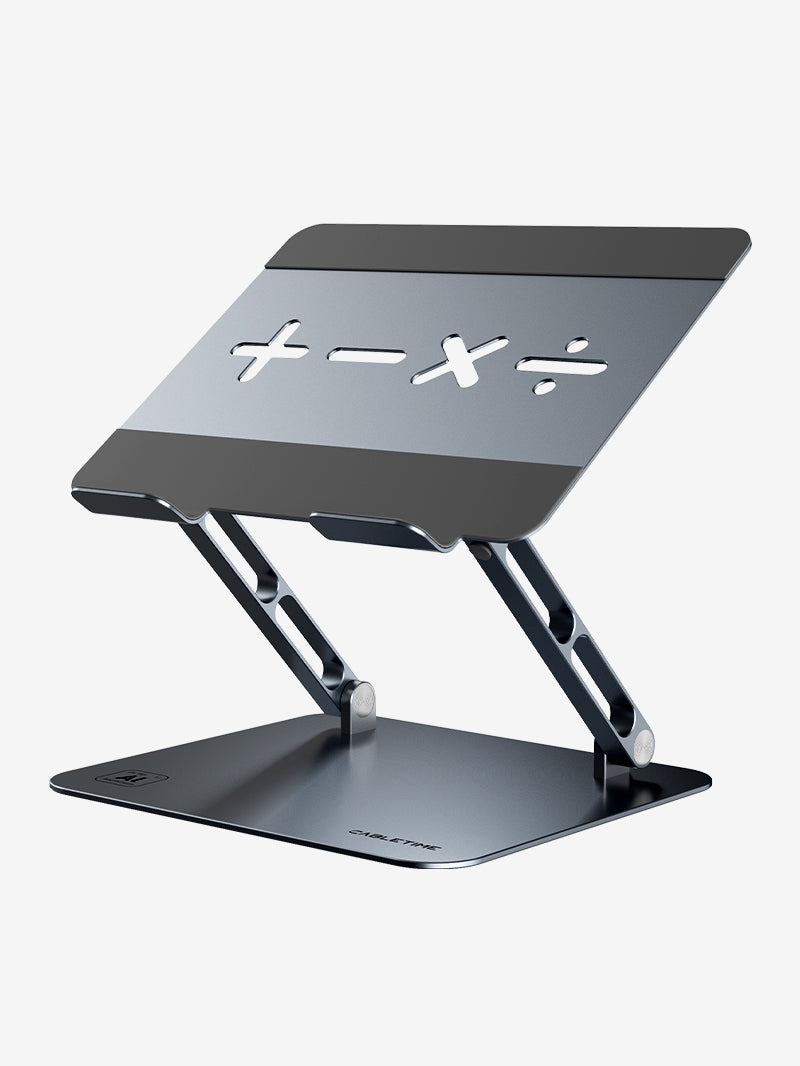 Adjustable height laptop stand aluminum for 17 inch laptop