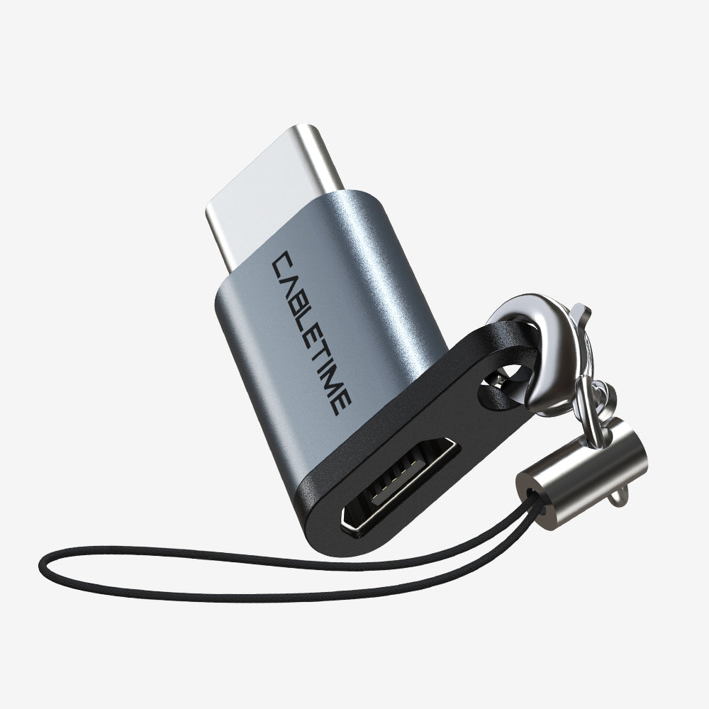 USB-C to Micro USB 2.0 Adapter OTG 480Mbps Fast Charge