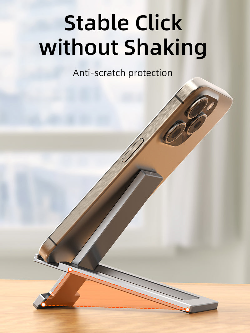 Aluminum Folding Mobile Phone Holder Stand for Desk 