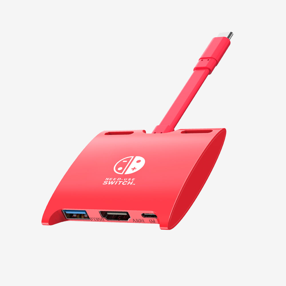 Nintendo Switch 本体 赤/紫 充電器・ドック付き CABLETIME Switch Dock for Nintendo Switch OLED 3 IN 1 USB C ハブ