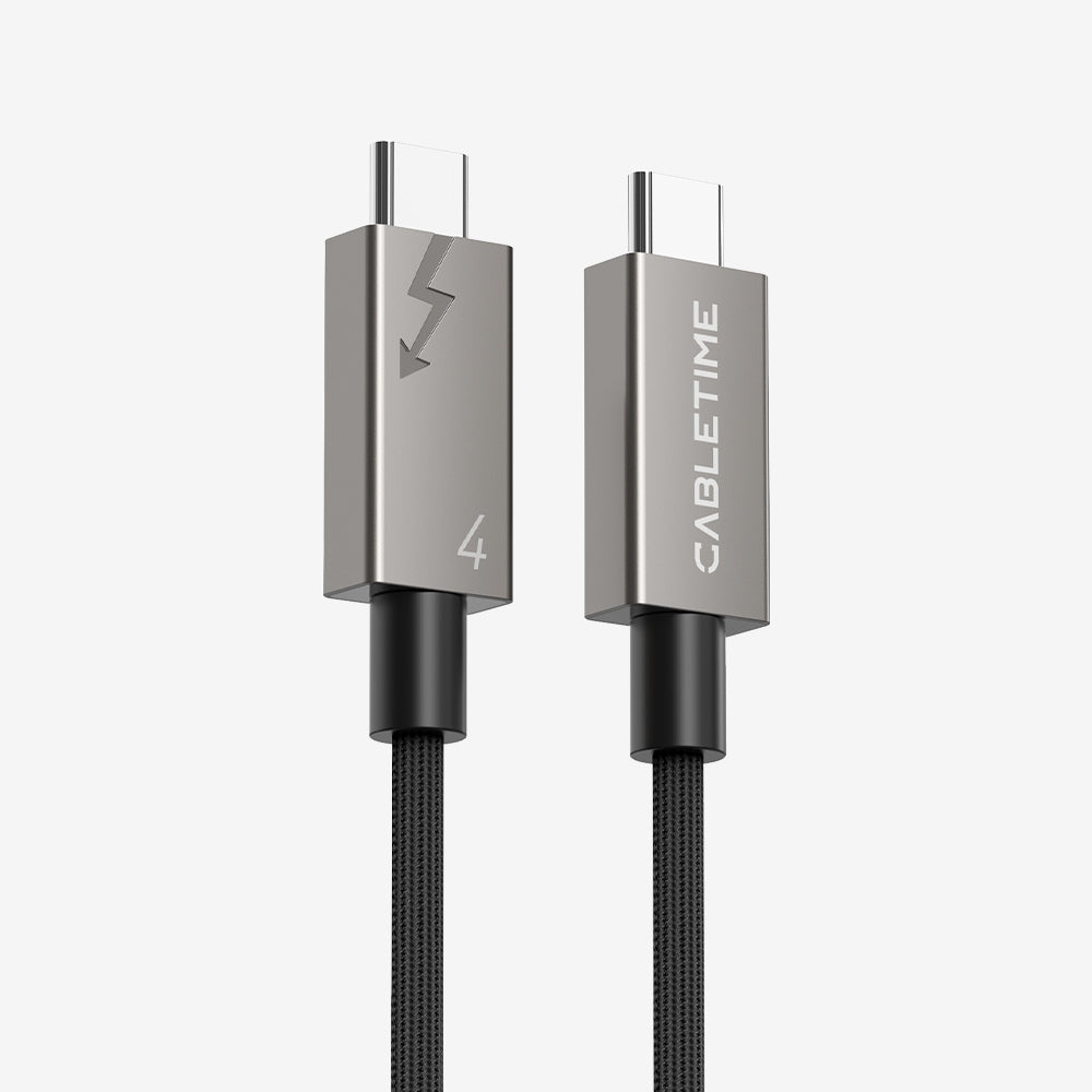 Cavo Micro USB 2m Intrecciato In Nylon - Ricarica Rapida 2.4A E Sincronizzazione, Resistente E Flessibile, Grigio