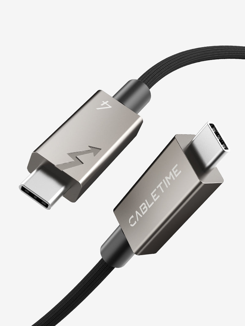 USB 4 Cable Type C 240w Charging 40Gbps 8K PD 3.1 for Macbook 