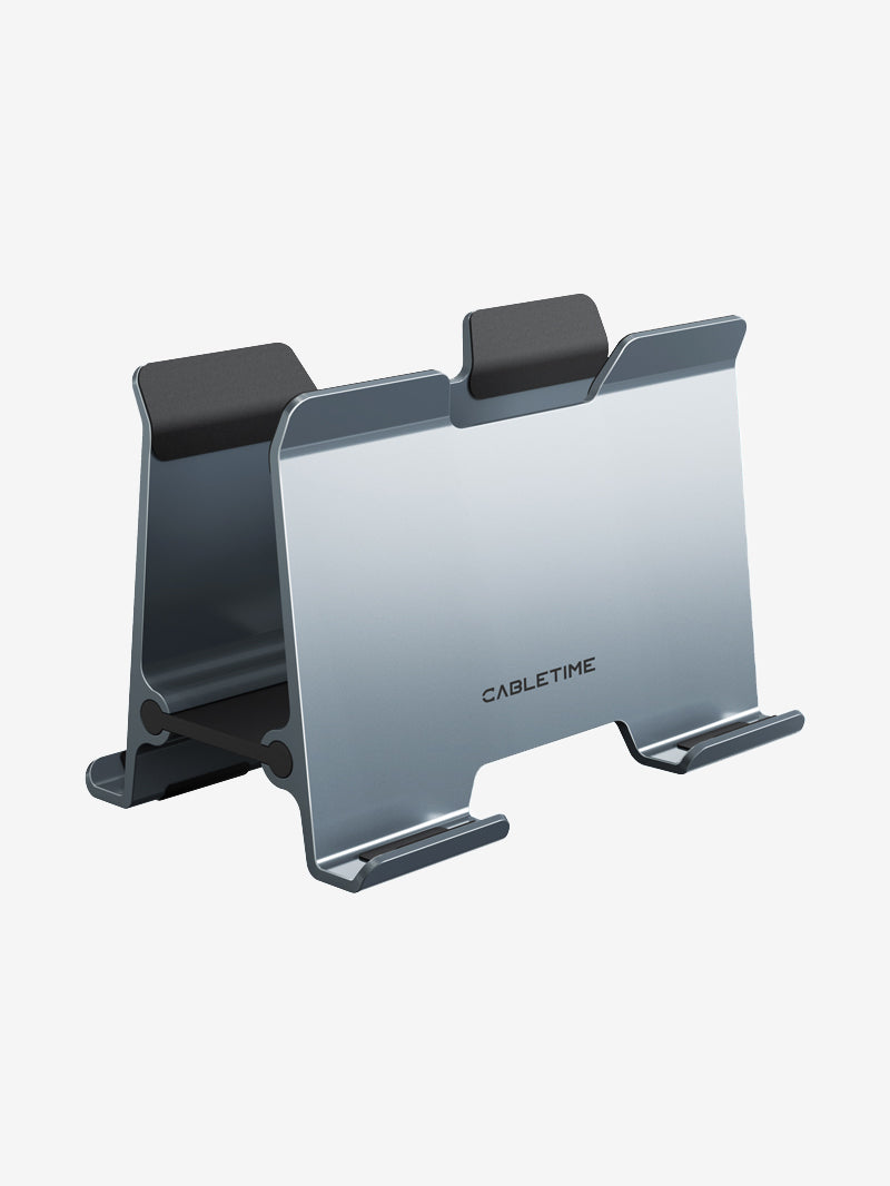 Aluminium Vertical Gravity Laptop Stand For MacBook Pro