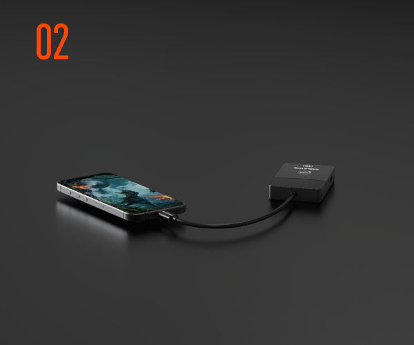 Connect TX Hub to Device