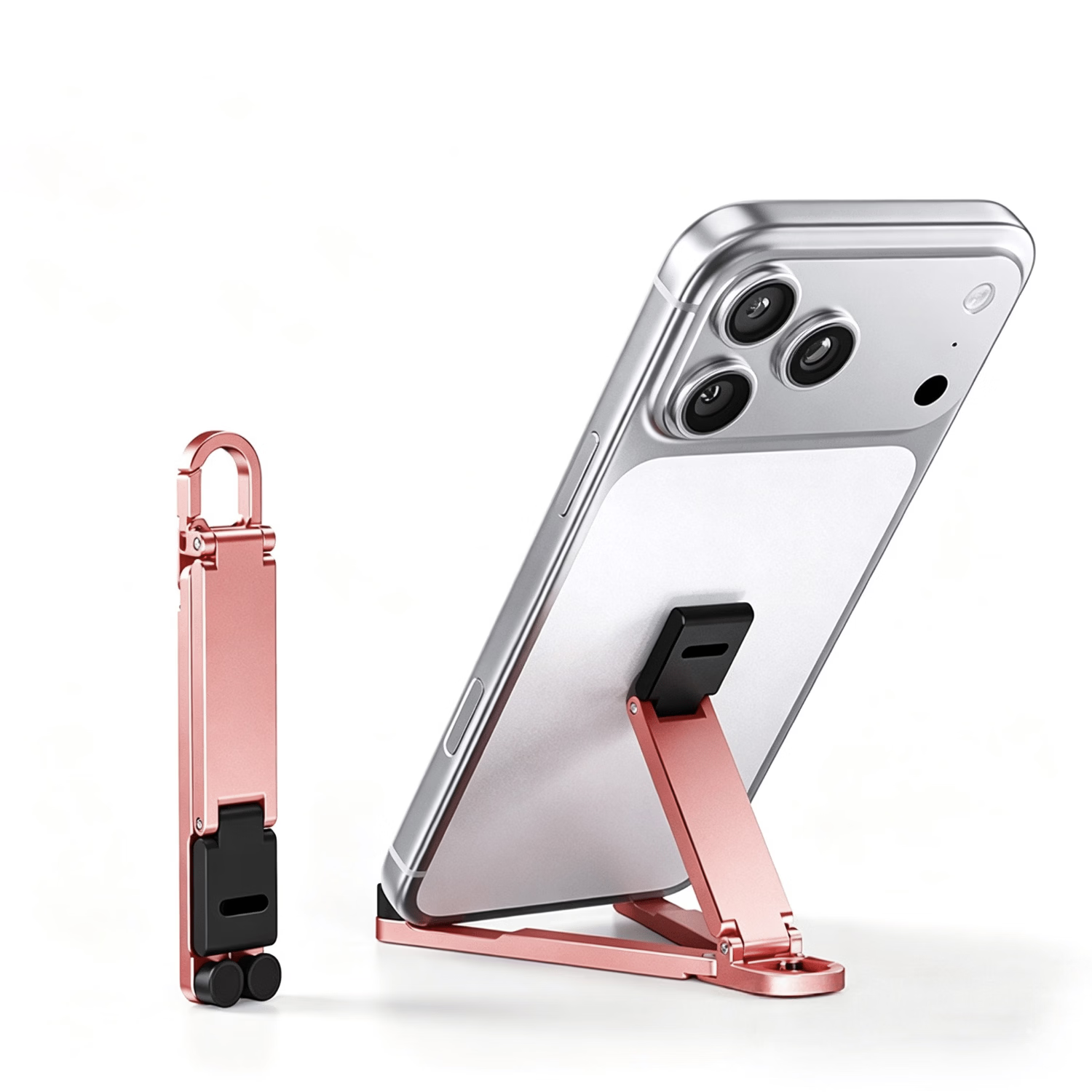 Aluminium foldning af mobiltelefonholderen står til skrivebord
