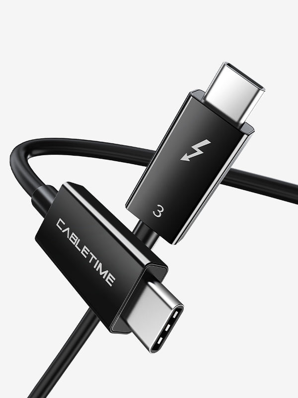 CABLETIME Intel Certified Thunderbolt 3 USB C Cable
