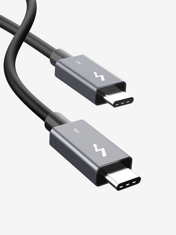 Kabel thunderbolt 3 kecepatan tinggi 40gbps 100W 2m 1m