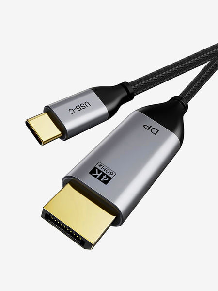 CABLETIME – adaptateur Displayport vers HDMI 4K/60Hz, plaqué or