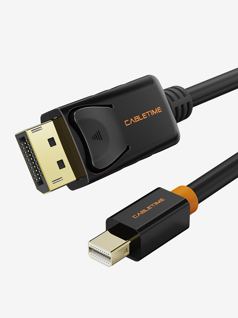 Mini DisplayPort to DisplayPort Cable 4K 60Hz for PC & Mac 