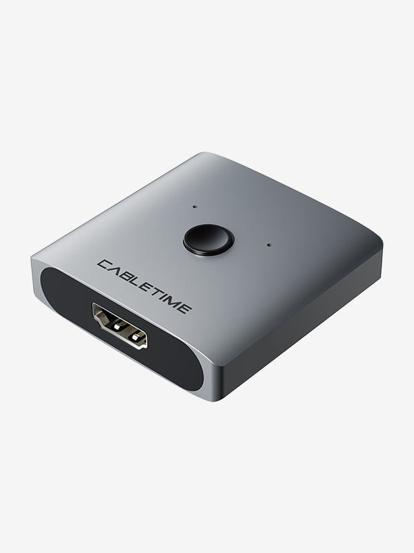 CABLETIME 4K 60Hz HDMI 2.0 Switch 2 Out