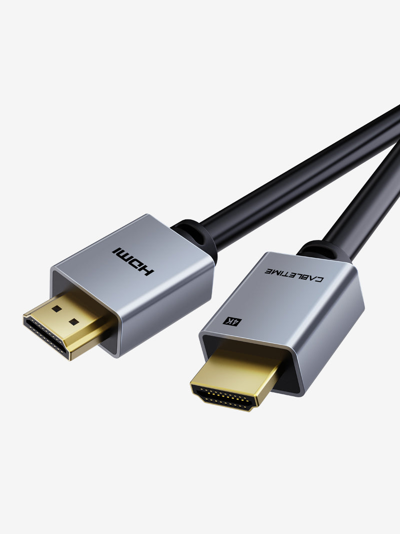 CABLETIME Gold Plated HDMI 2.0 Cable 4k 60hz for PS4 TV
