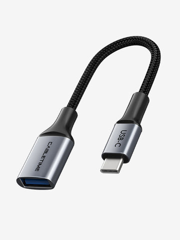 ADAPTADOR OTG USB 3.0 MACHO A USB 3.1 TIPO C HEMBRA NETCOM – Compukaed