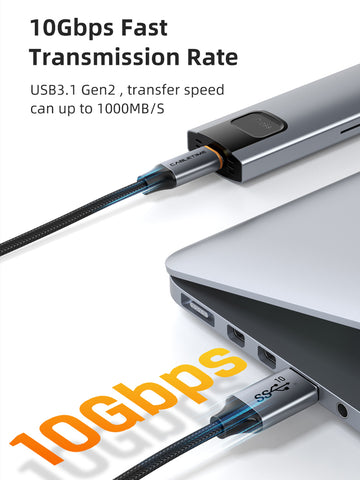 3.1 USB A to USB C Cable 10Gbps CABLETIME