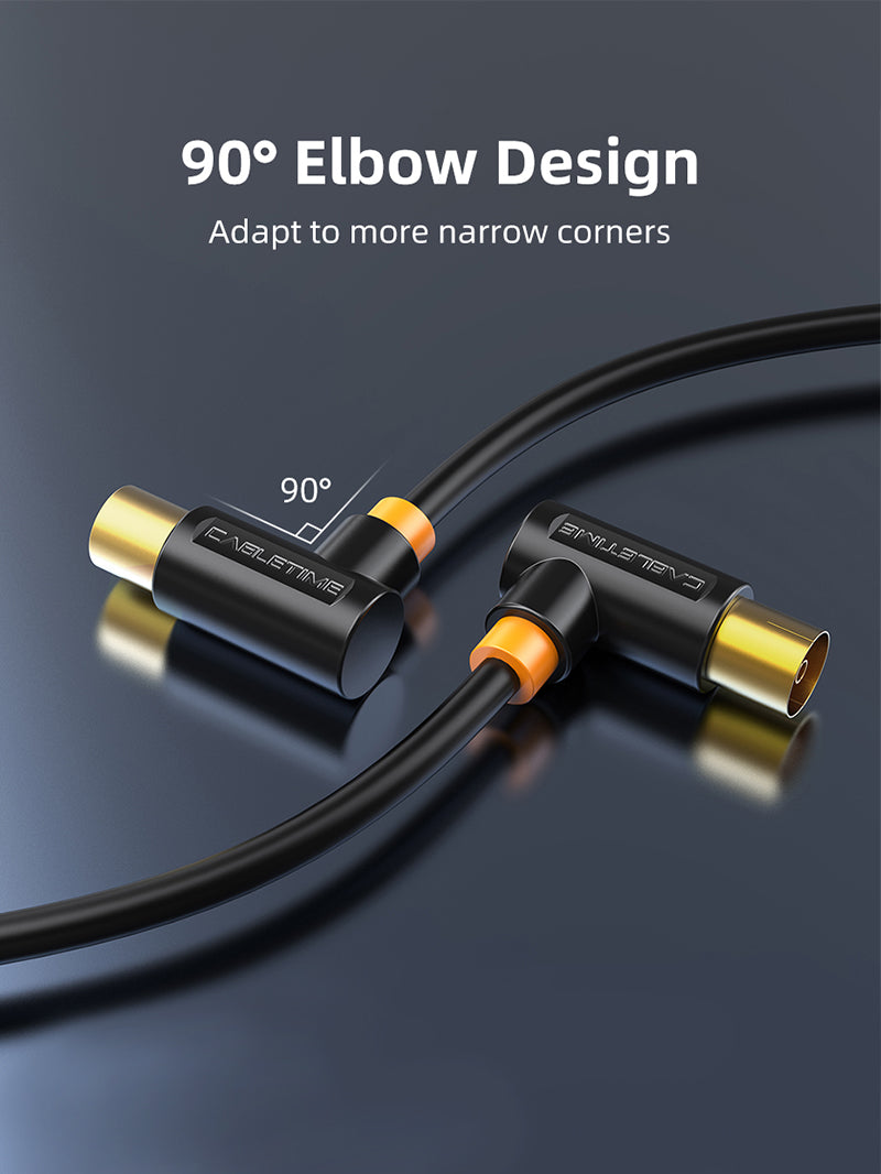Antena TV Digital Satellite Cable for 1080P HD Telivision 