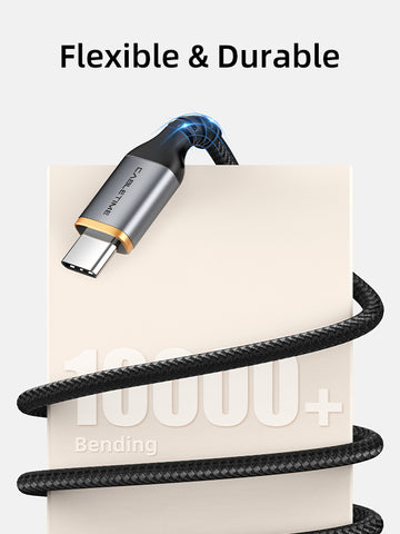 Flexible and Durable CABLETIME 5A USB A to USB C Fast Charge Cable