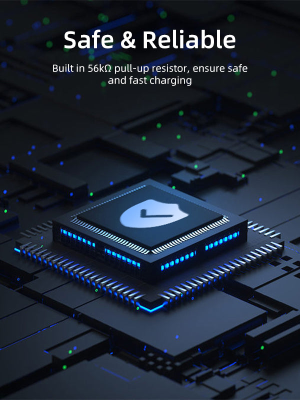 Safe and Reliable CABLETIME 5A USB A to USB C Fast Charge Cable 