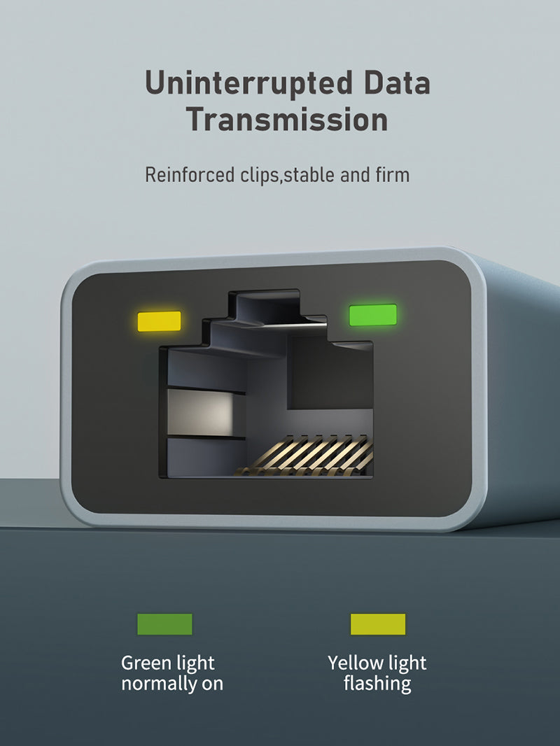 USB 2.0 to Rj45 Ethernet Adapter Max 100Mbps - CABLETIME