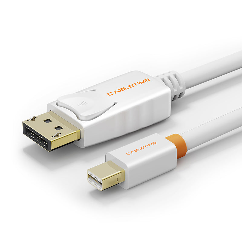 Mini DisplayPort to DisplayPort Cable 4K 60Hz for PC & Mac 