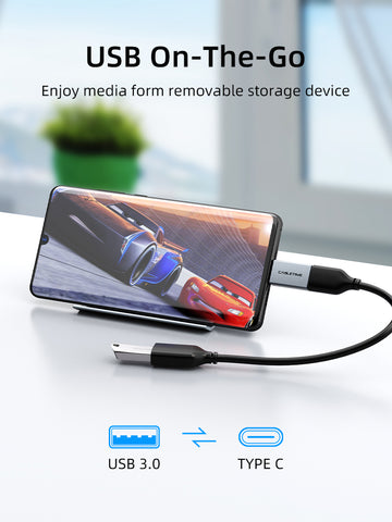 CABLETIME USB C to USB 3.0 Adapter Converter for OTG 