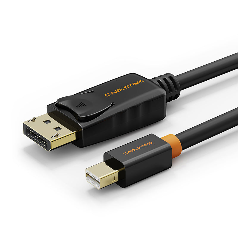 Mini DisplayPort to DisplayPort Cable 4K 60Hz for PC & Mac 